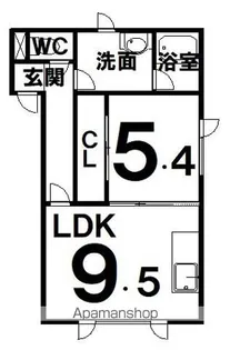 PEACE【2階】の間取り